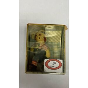 Vintage Schmid Raggedy Ann & Andy Christmas‎ Tree Ball Ornaments